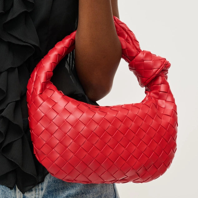 Urban Expressions Lizbeth Woven Knot Clutch