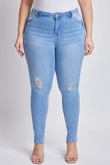 YMI Plus Size Plus Essential Skinny Jeans