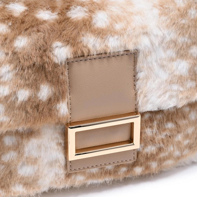Urban Expressions Beverly - Faux Fur Crossbody