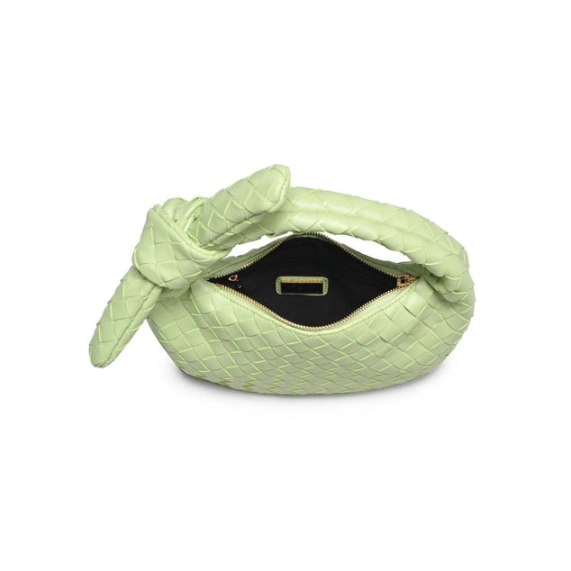 Urban Expressions Lizbeth Woven Knot Clutch