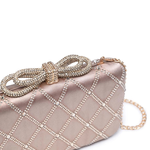 Urban Expressions Janelle Evening Bag -Rose Gold