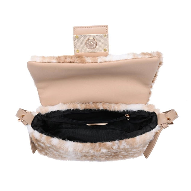 Urban Expressions Beverly - Faux Fur Crossbody