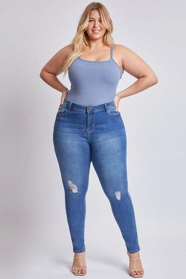 YMI Plus Size Plus Essential Skinny Jeans