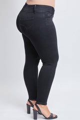 YMI Plus WannaBettaButt Skinny Jeans - Black
