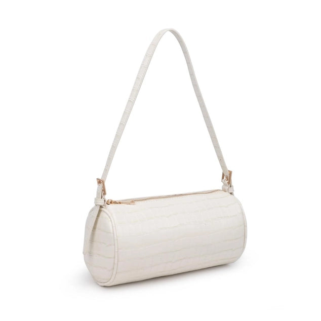 Urban Expressions Rachel - Croco Shoulder Bag - Bone