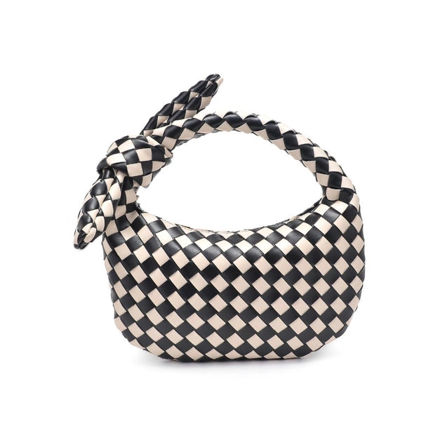Urban Expressions Lizbeth Woven Knot Clutch