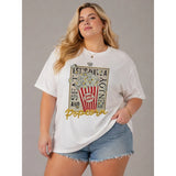Black Pearl Clothing Plus Popcorn Night Tee