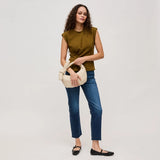Urban Expressions Lizbeth Woven Knot Clutch
