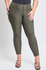 YMI Plus Hyperstretch Skinny Cargo Pants