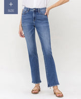 Lovervet by VERVET Plus Size High Rise Slim Bootcut Jeans - Paramount