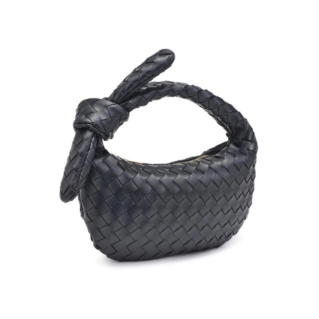 Urban Expressions Lizbeth Woven Knot Clutch