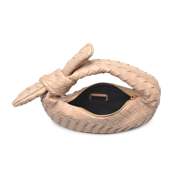 Urban Expressions Lizbeth Woven Knot Clutch