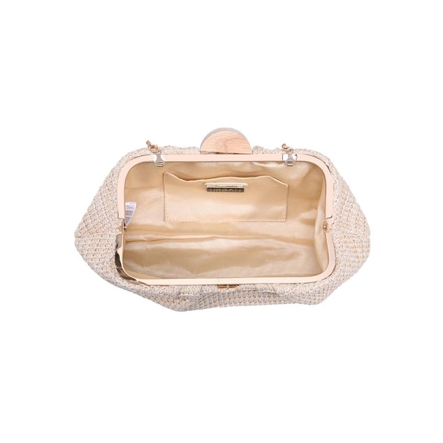 Urban Expressions Dorothea Clutch Bag - Natural