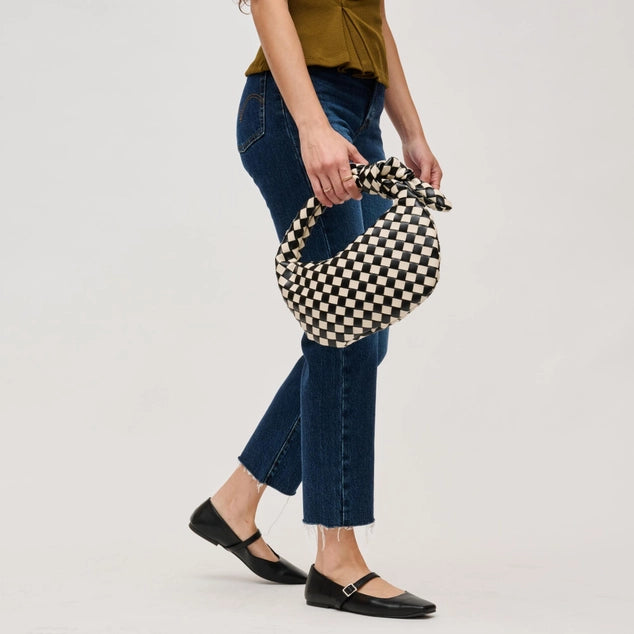 Urban Expressions Lizbeth Woven Knot Clutch