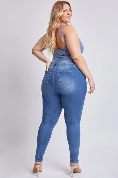 YMI Plus Size Plus Essential Skinny Jeans