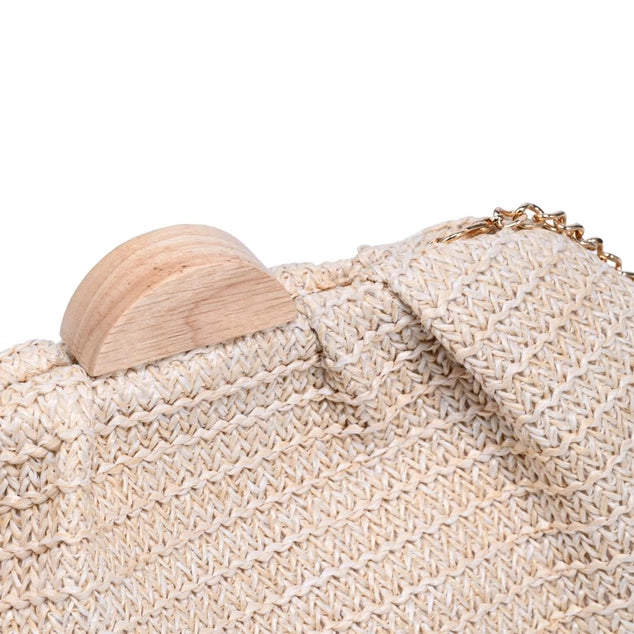 Urban Expressions Dorothea Clutch Bag - Natural