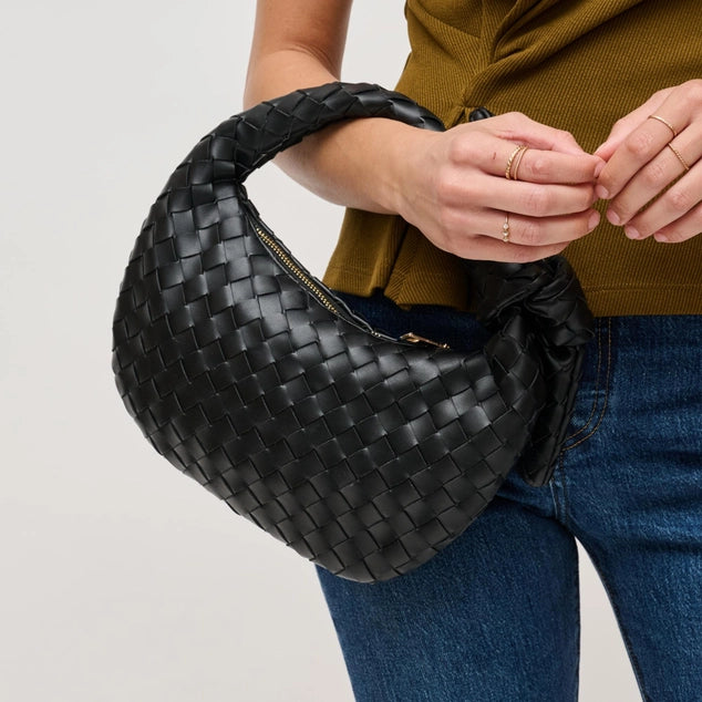 Urban Expressions Lizbeth Woven Knot Clutch