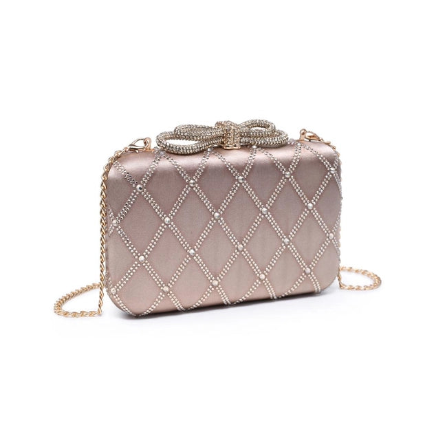 Urban Expressions Janelle Evening Bag -Rose Gold