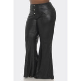 The Sang Plus Size Waist Button Up Long Pants