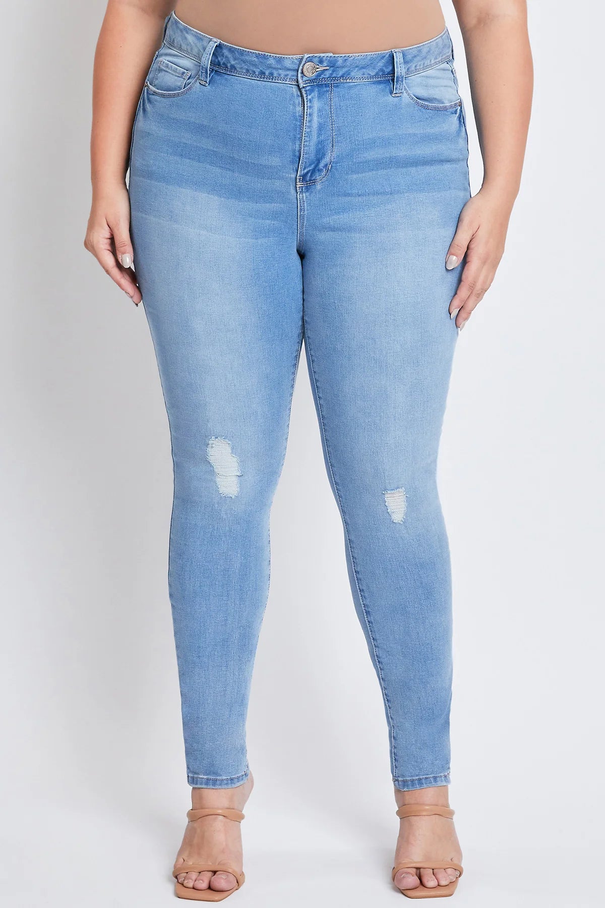 YMI Plus Size Plus Essential Skinny Jeans