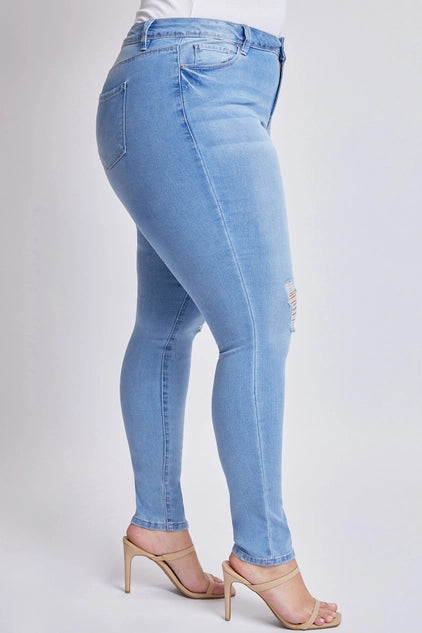 YMI Plus Size Plus Essential Skinny Jeans