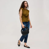 Urban Expressions Lizbeth Woven Knot Clutch