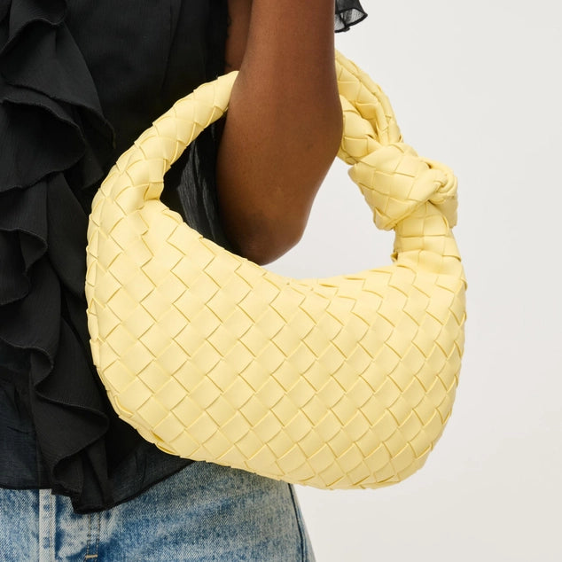 Urban Expressions Lizbeth Woven Knot Clutch