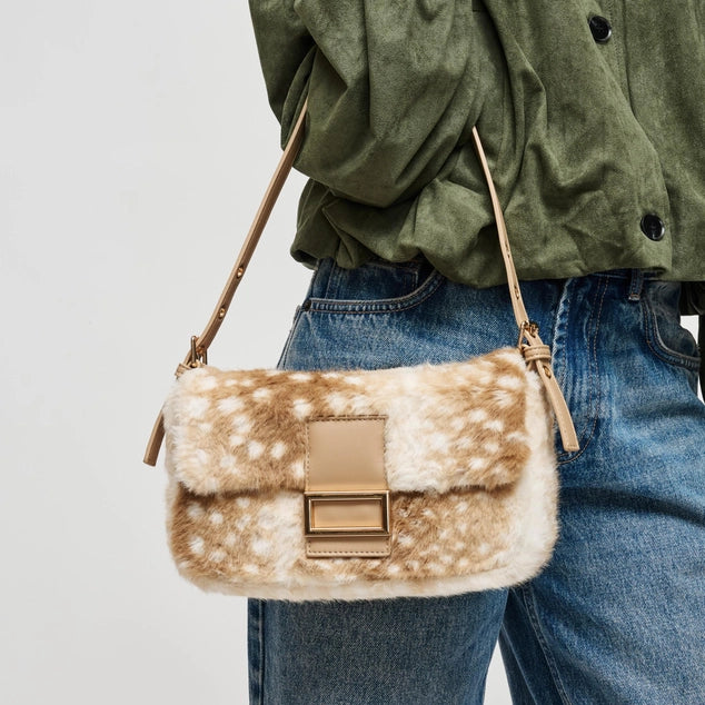 Urban Expressions Beverly - Faux Fur Crossbody