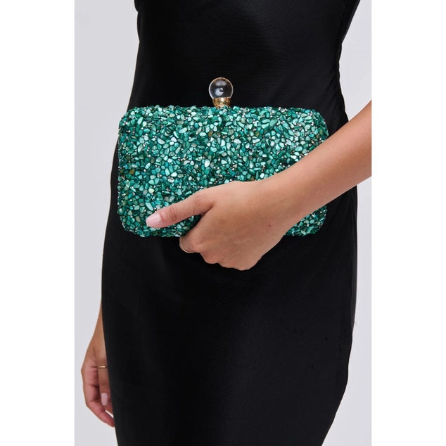 Urban Expressions Penelope Evening Bag - Lime