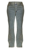 PrettyLittleThing Plus Flare Denim Jeans - Vintage