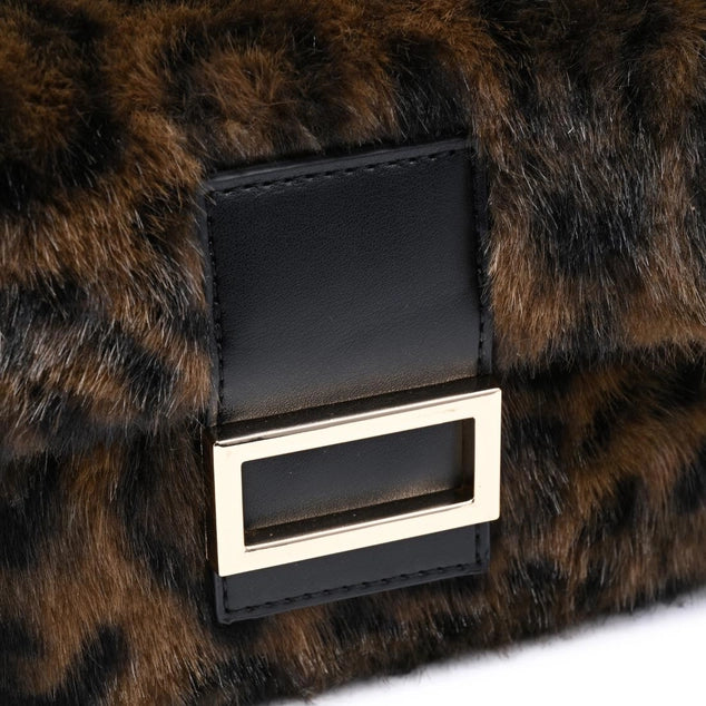 Urban Expressions Beverly - Faux Fur Crossbody