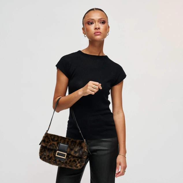 Urban Expressions Beverly - Faux Fur Crossbody
