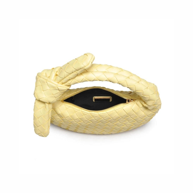 Urban Expressions Lizbeth Woven Knot Clutch