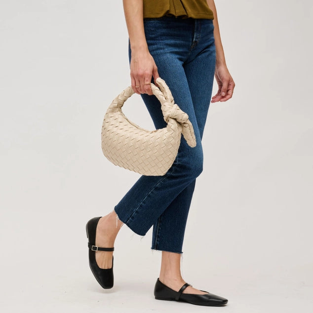 Urban Expressions Lizbeth Woven Knot Clutch