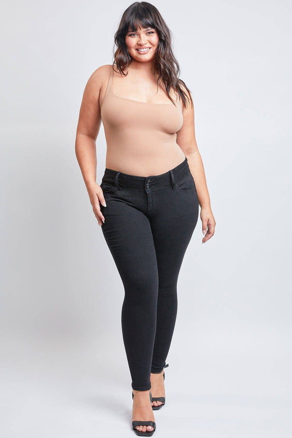 Plus WannaBettaButt Skinny Jeans - Black