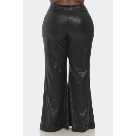 The Sang Plus Size Waist Button Up Long Pants