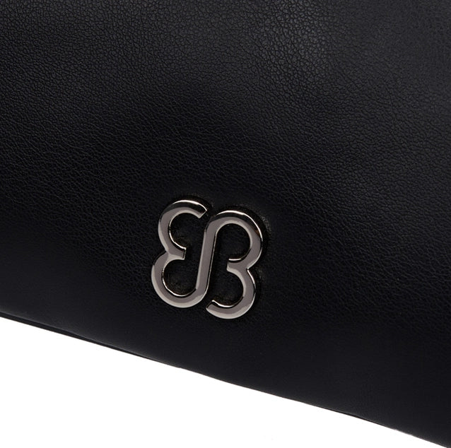 Bessie London Punk Buckle Baguette Bag