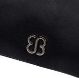Bessie London Punk Buckle Baguette Bag