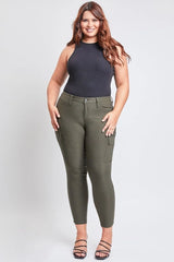 YMI Plus Hyperstretch Skinny Cargo Pants