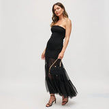 Urban Expressions Maxi Evening Bag - Black