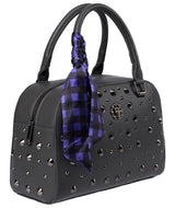 Bessie London Studded Boston Bag