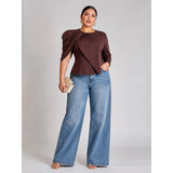 DORCAS Plus Size the Kensington Drape Top