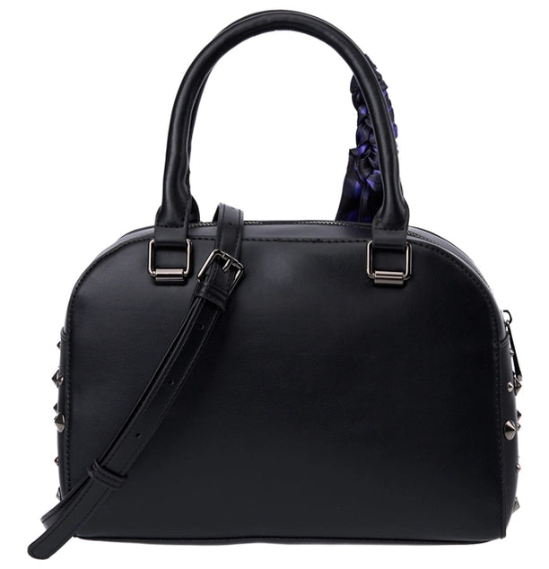 Bessie London Studded Boston Bag