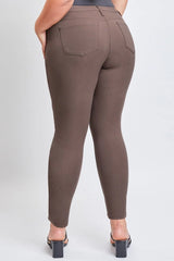 YMI Junior Plus Size Hyperstretch Skinny Pants - Java