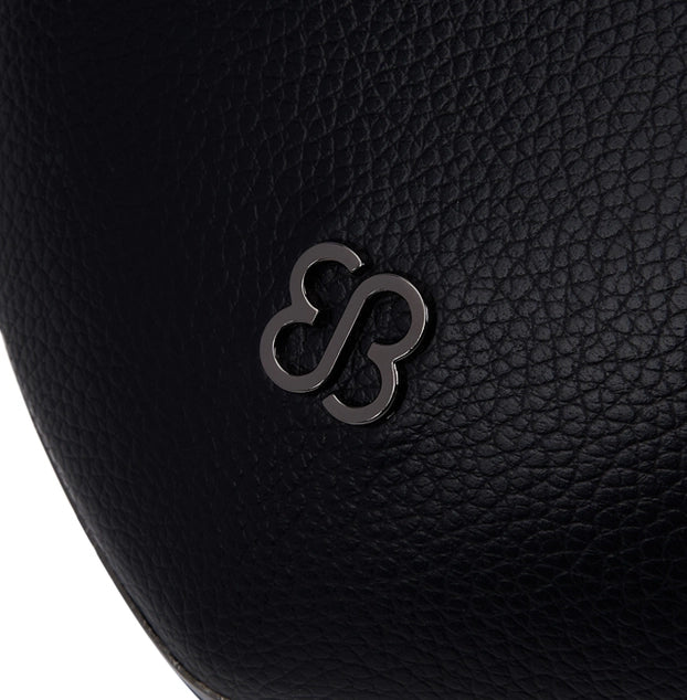 Bessie London Studded Heart Crossbody Bag