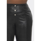 The Sang Plus Size Waist Button Up Long Pants