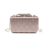 Urban Expressions Janelle Evening Bag -Rose Gold