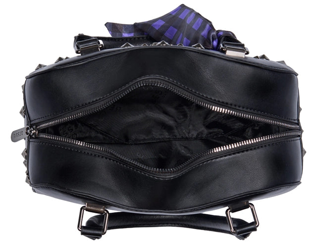 Bessie London Studded Boston Bag