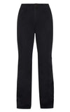 PrettyLittleThing Plus Black Flare Denim Jeans - Black