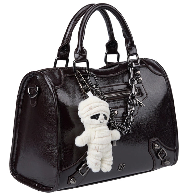 Bessie London Vintage Gothic Mini Bowling Bag